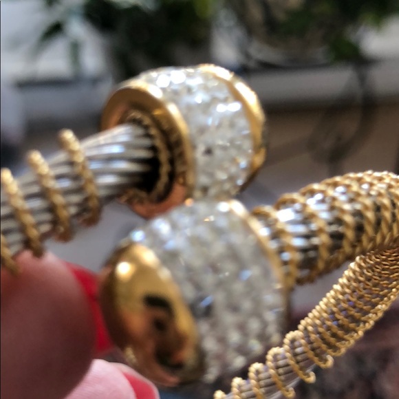 Banana Republic brand gold/silver /Rhinestone - Picture 4 of 4